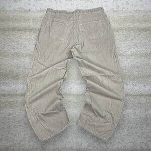 Vintage 90s Route 66 Corduroy Pants 40x30 Baggy Wide Leg Light Tan Cotton
